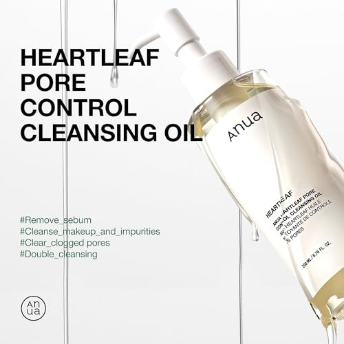 Anua Auna Deep Pore Treatment Duo Heartleaf Pore Control Cleansing Oil Heartleaf