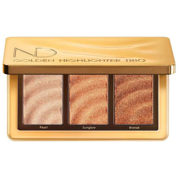 Natasha Denona Golden Highlighter Trio MultiUse Hybrid Glow Palette Pack Of 1 1 Count Pack Of 1
