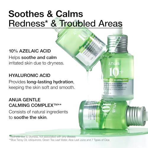 Anua Ultimate Spot Duo Niacinamide 10 + Txa 4 Serum and Azelaic Korean Skincare Set