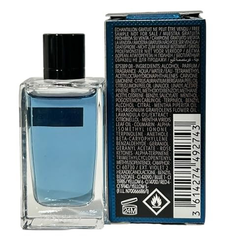 Yves Saint Laurent Ysl Y Iced Cologne Men Perfume Parfum Mini Edp Splash On 7.5 Ml