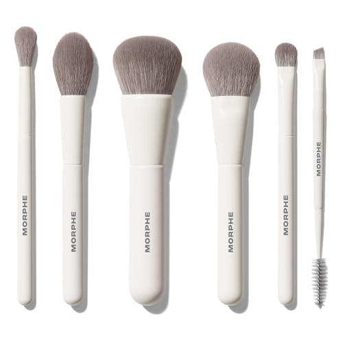 Morphe Along For The Glide Makeup Brush Set Travel Makeup Brushes For 6 Piece