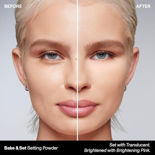 Morphe Totally Set Mini Brighten and Set Setting Powder Duo Lightweight TalcFree 2 Count