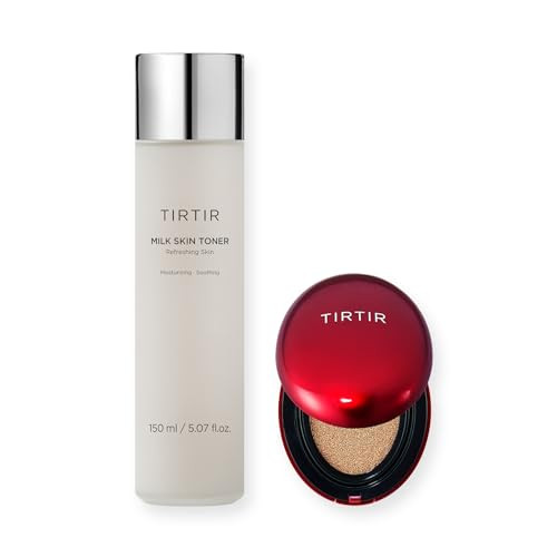 Tirtir Milk Skin Toner . + Mask Fit Red Cushion 23N Sand 5.07 Fl.Oz