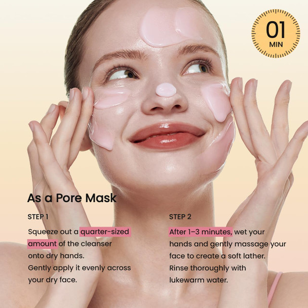 Biodance Collagen Mask To Foam Cleanser 2In1 Pore Care And Hydrating Foaming 5.07 Fl. Oz