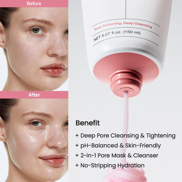 Biodance Collagen Mask To Foam Cleanser 2In1 Pore Care And Hydrating Foaming 5.07 Fl. Oz