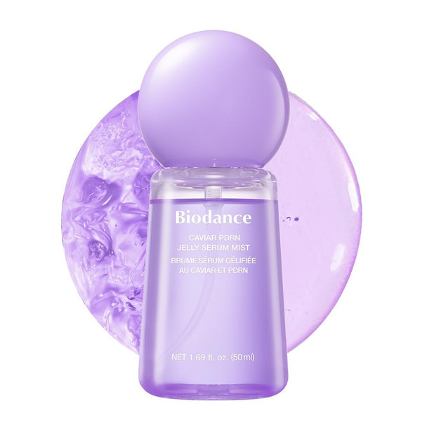 Biodance Caviar Pdrn Jelly Serum Mist Hydrating Face Mist Revitalizing and Radiance 1.69 Fl.Oz