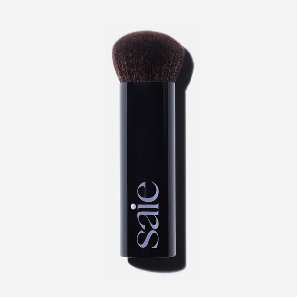 Saie The Double Brush Dual Ended Makeup Brush For Powder And Cream 1 Count