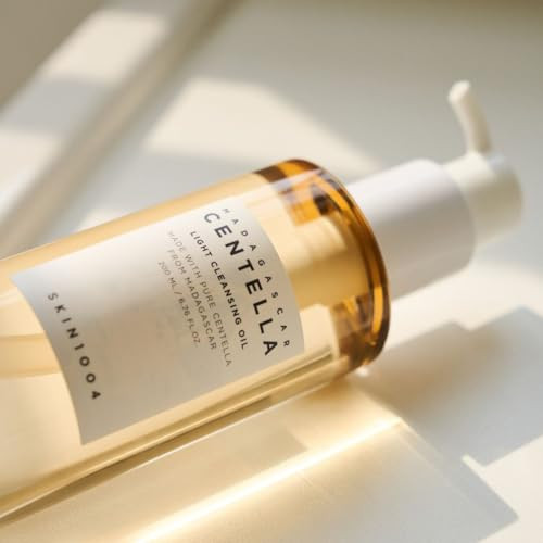 Skin1004 Madagascar Centella Light Cleansing Oil Gentle Oil Cleanser For Face Korean 1.01 Fl.Oz