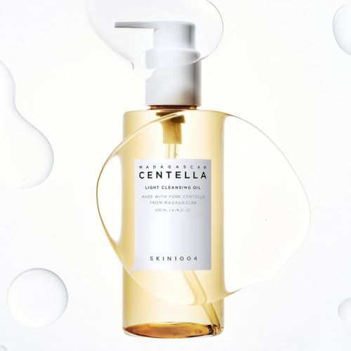 Skin1004 Madagascar Centella Light Cleansing Oil Gentle Oil Cleanser For Face Korean 1.01 Fl.Oz