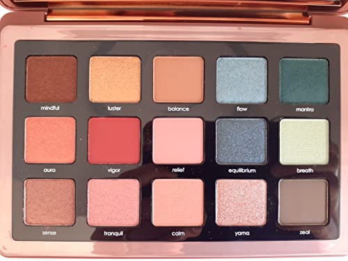 Natasha Denona Zendo Palette 15 Eyeshadows 0.65 Ounces 19.25G