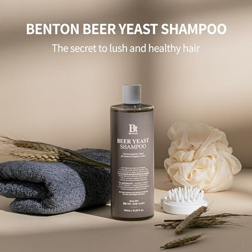 Benton Beer Yeast Shampoo Hair Loss Relief Biotin Shampoo For Thinning Hair 16.0 Fl.Oz