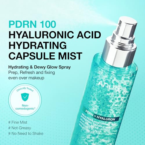 Anua Pdrn Hydrating and Plumping Duo Collagen Glow Facial Serum Spray and