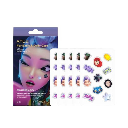 Anua UltraThin Spot Cover Patch Invisible Hydrocolloid Acne Patch For Face Cute