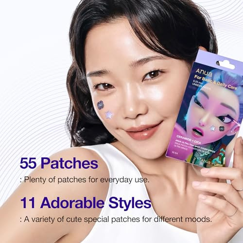 Anua UltraThin Spot Cover Patch Invisible Hydrocolloid Acne Patch For Face Cute