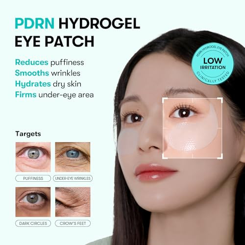Vt Cosmetics Pdrn Hydrogel Eye Patch 60 Patches / 30 Pairs Under Eye