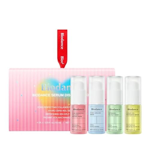 Biodance Serum Discovery Set: 4 Mini Serums Set Korean Skin Care With 10Ml