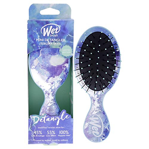 Wet Brush Mini Detangler Stellar Skies Brush Turquoise Skies 1 Pc