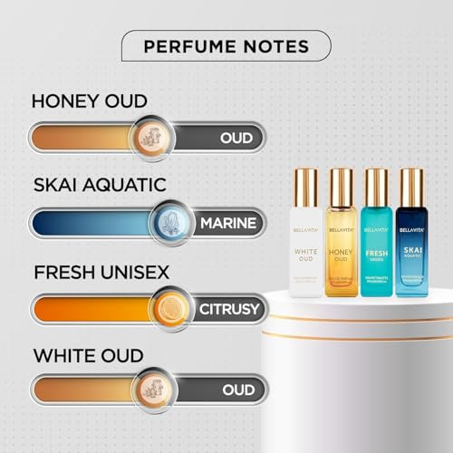 Bella Vita Luxury Bellavita Luxury Unisex Perfume Set With Honey and White Oud 80Ml