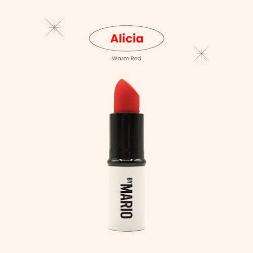 By Mario Makeup MarioS Lip Lift Kit Power Red: Ultra Suede Lipstick In