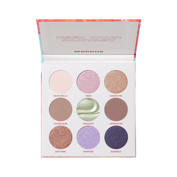Morphe Pulp Fantasy Artistry Palette FoilEffect Eyeshadow Palette With Matte Shimmer and 0.35 Oz