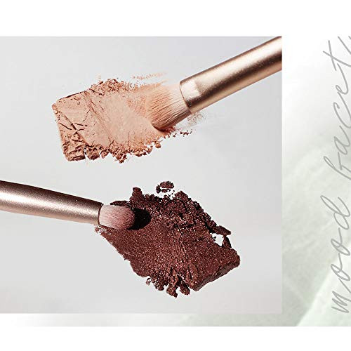 Heart Percent Eye Brush Duo Set Blending and Smudging Professional Makeup Tool