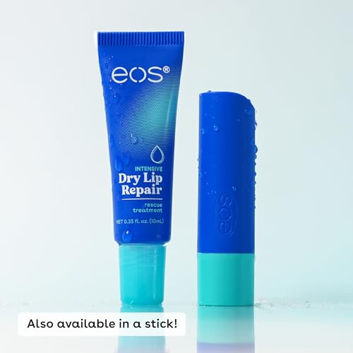 Eos The Hero Lip Repair Extra Dry Lip Treatment 24Hr Moisture Natural 0.35 Fl Oz 2Pack