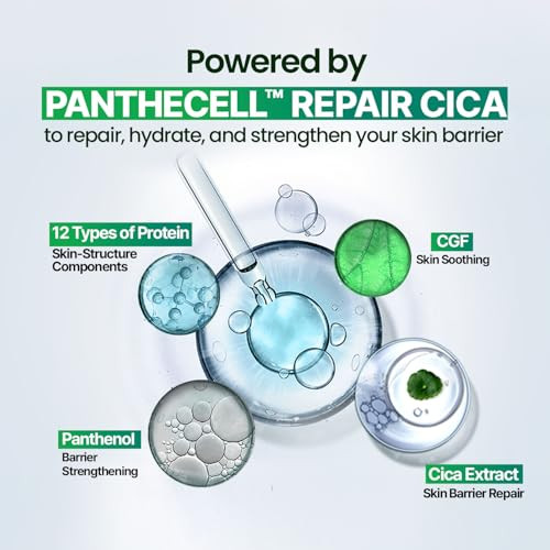 Bioheal Boh Panthecell Repair Cica Bubble Facial Cleanser SelfFoaming Face Wash For AcneProne 5.07 Fl Oz