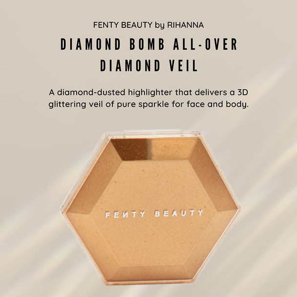 Fenty Beauty By Rihanna Diamond Bomb AllOver Diamond Veil Cognac Candy