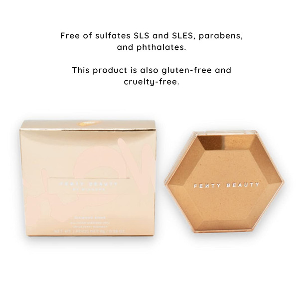 Fenty Beauty By Rihanna Diamond Bomb AllOver Diamond Veil Cognac Candy