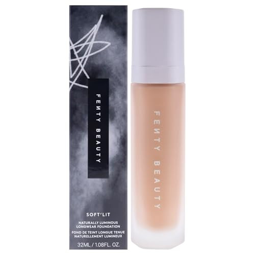 Fenty Beauty Soft Lit Naturally Luminous Longwear Foundation 240 Light Medium Warm Golden 1.08 Oz