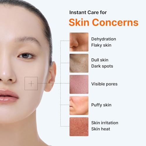 Dearklairs Freshly Juiced Vitamin C Toner Pads Korean Exfoliating and Brightening Facial 80 Count