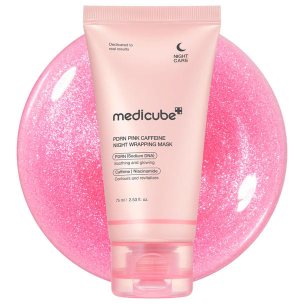 Medicube Wrapping Mask Collagen Overnight Peel Off Facial Mask Elasticity and Hydration 2.53 Fl.Oz