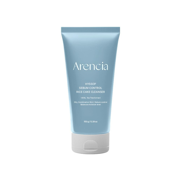 Arencia Salicylic Acid Green Tea + Lha Deep Pore Rice Cake Cleanser 5.07 Fl Oz