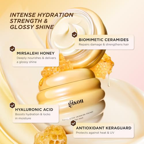 Gisou Deep Treatment Duo Intense Hydration and Shine With Mirsalehi Honey Ceramides