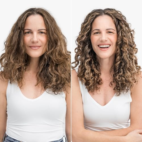Love Ur Curls Volumizing Foam Lightweight Mousse For Curly Hair Volume and Definition Frizz 7.3Fl. Oz