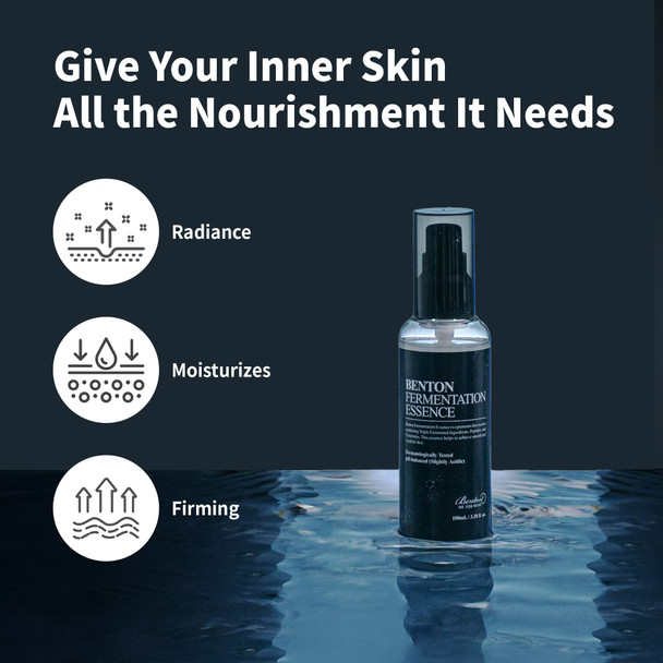 Benton Fermentation Essence Skin Care . Galactomyces and Bifida and Lactobacillus/Collagen Tone 3.38 Fl.Oz