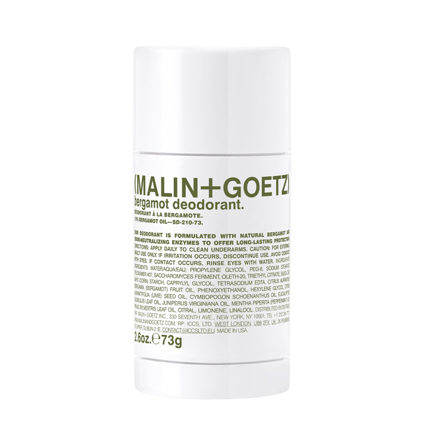 Malin+Goetz Deodorant Natural Effective Odor and Sweat Defense For All Skin Types No Residue