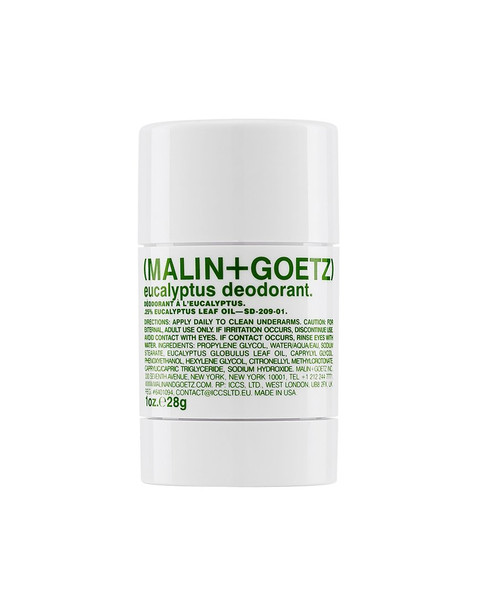 Malin+Goetz Deodorant Natural Effective Odor and Sweat Defense For All Skin Types No Residue
