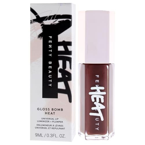 Fenty Beauty Gloss Bomb Heat Universal Lip Luminizer Plus Plumper 04 Hot Chocolit 0.3 Oz