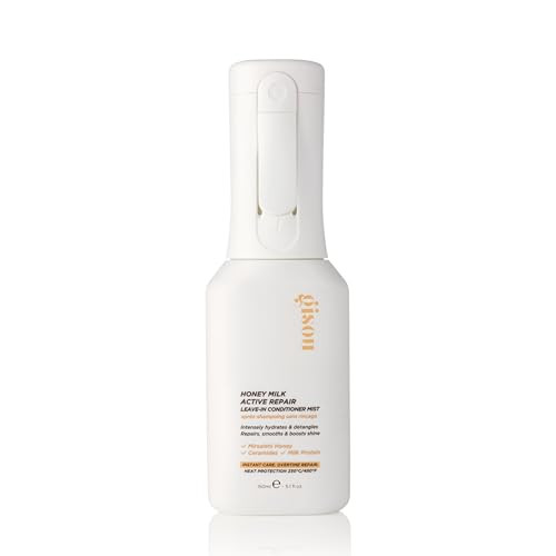 Gisou Honey Milk Active Repair LeaveIn Conditioner Mist Instantly Detangles Hydrates Controls 5.1 Fl. Oz