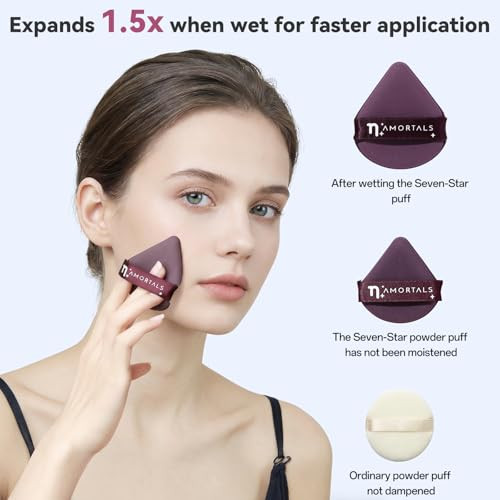 Uniqus Makeup Puff Makeup s Set MultiShape Blending Foundation For Flawless 7Pcs