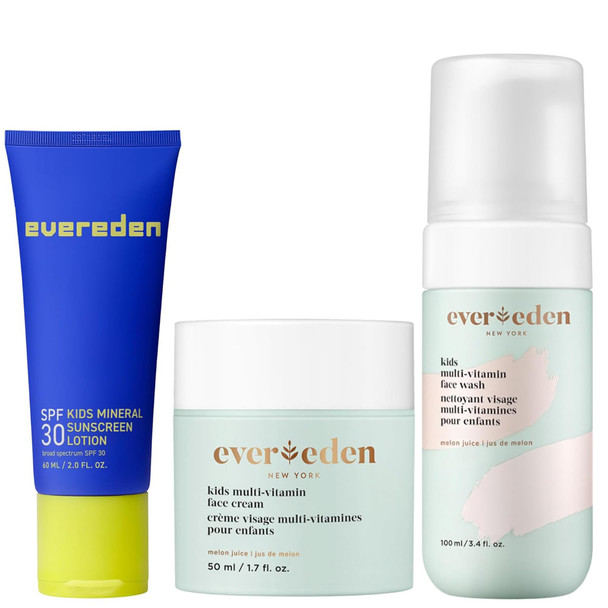 Evereden Daily 123 Routine Set: Kids Sunscreen Spf 30 + Kids Skin