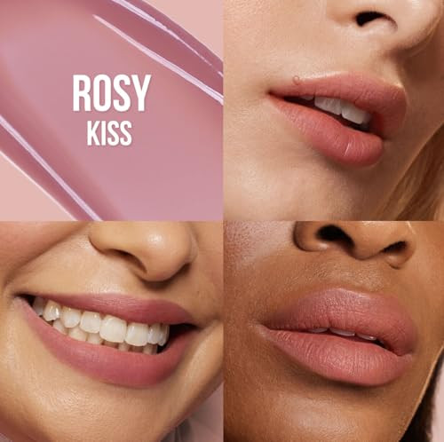 Huda Beauty Lip Blush Cream Lip and Cheek Stain Rosy Kiss