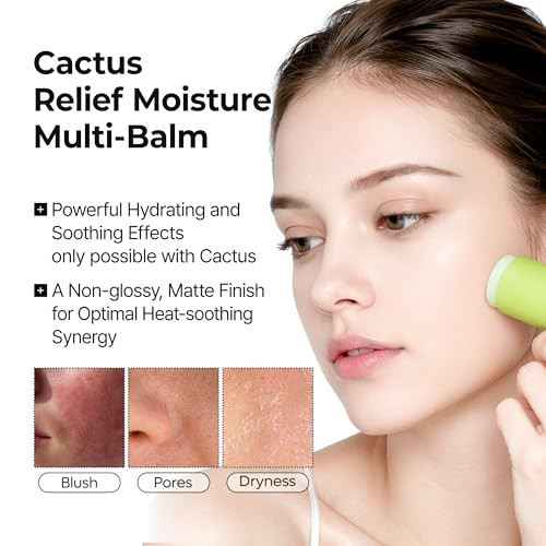 Dr.Melaxin Cactox Pore Relief Multi Balm Stick Zinc Pca and Adenosine Cooling 0.88 Oz