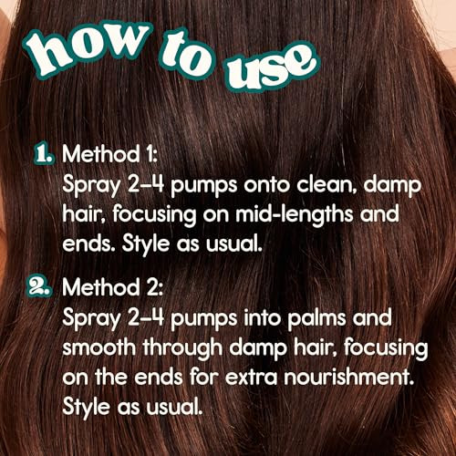 Nature Spell Rosemary Water Leave In Conditioner Promotes Hair Growth Heat Protection Spray 5.07 Fl Oz