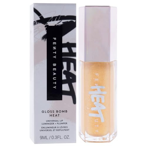 Fenty Beauty Gloss Bomb Heat Universal Lip Luminizer Plus Plumper 05 Lemon Lava 0.3 Oz
