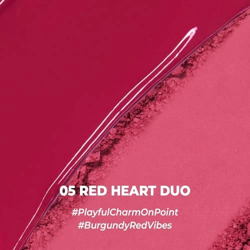 Colorgram Tintin Dory Duo Blusher 05 Red Heart Duo Dual Texture Cream Gram Tintin Dory Duo Blushe