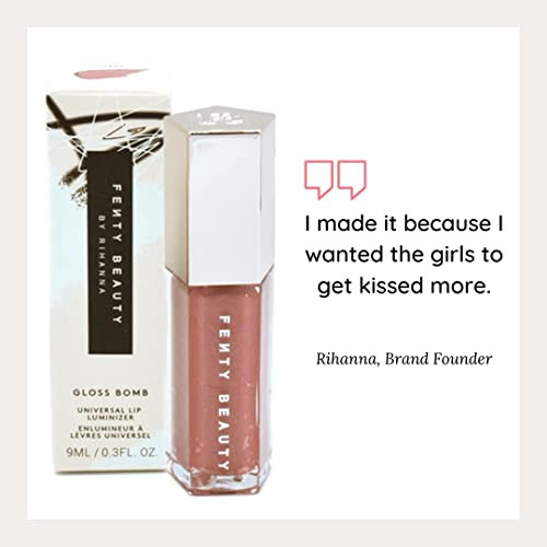 Fenty Beauty Gloss Bomb Universal Lip Luminizer 02 Fussy By Fenty Beauty For 0.3 Oz