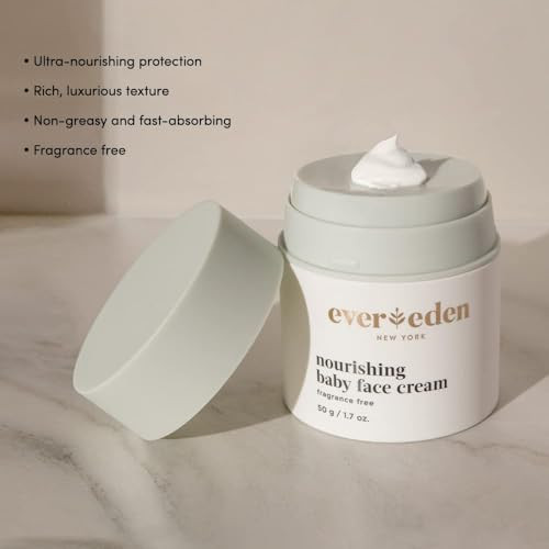 Evereden Dry Relief Duo Face Cream and Lip Balm Clean Vegan and 1.7Oz
