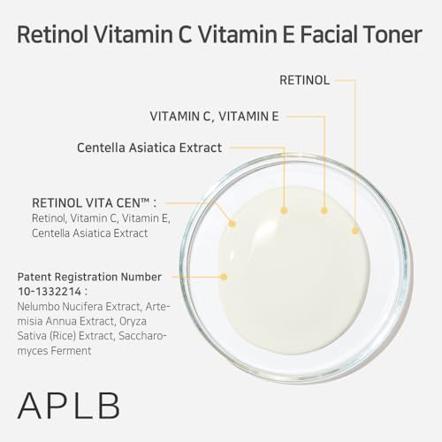 Aplb Retinol Vitamin C Vitamin E Facial Toner Retinol Vita Cen 12.0% 5.41 Fl.Oz